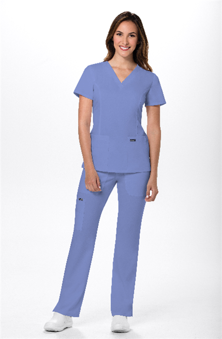 Sanibel Scrub Women's Top V-Neck - Uniform Scrub Top